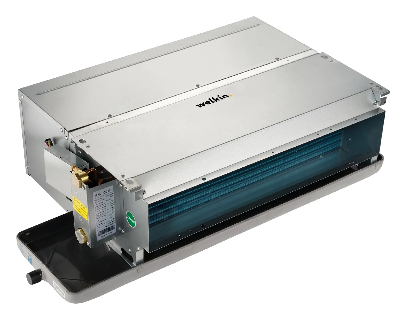 The Welkin WSGV-600-JVT-4NS6 — Fan coil indoor unit.