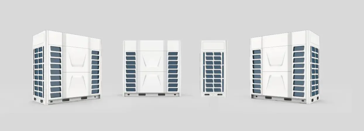 Welkin VRF T3 modular outdoor units.